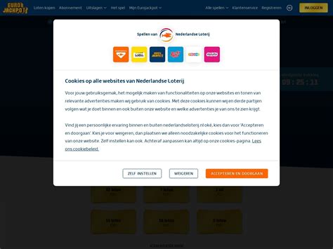 mijn eurojackpot inloggen.